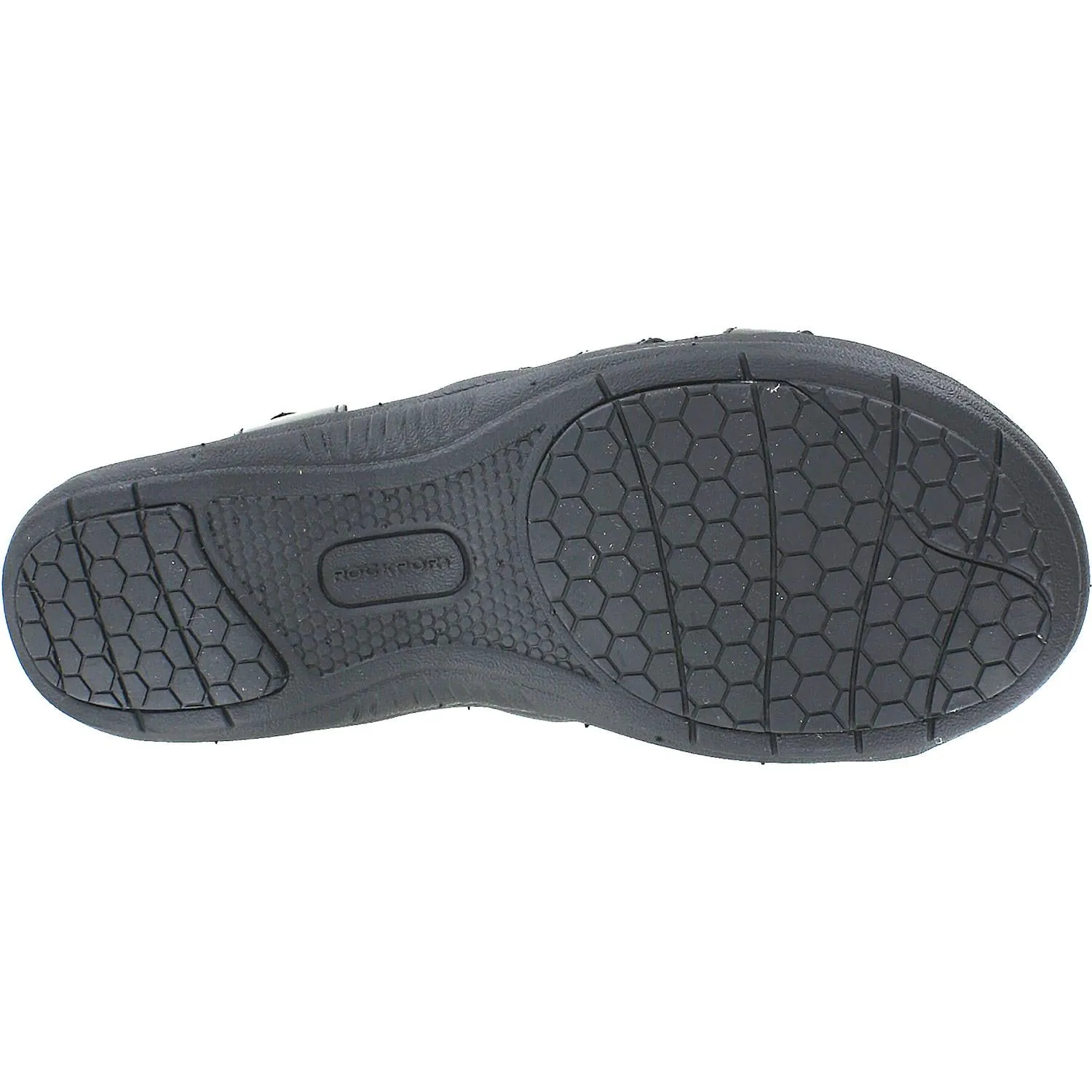 Women's Rockport Cobb Hill Rubey T-Strap Black Leather