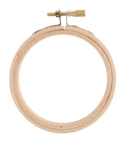 Wooden Embroidery Hoop 6"