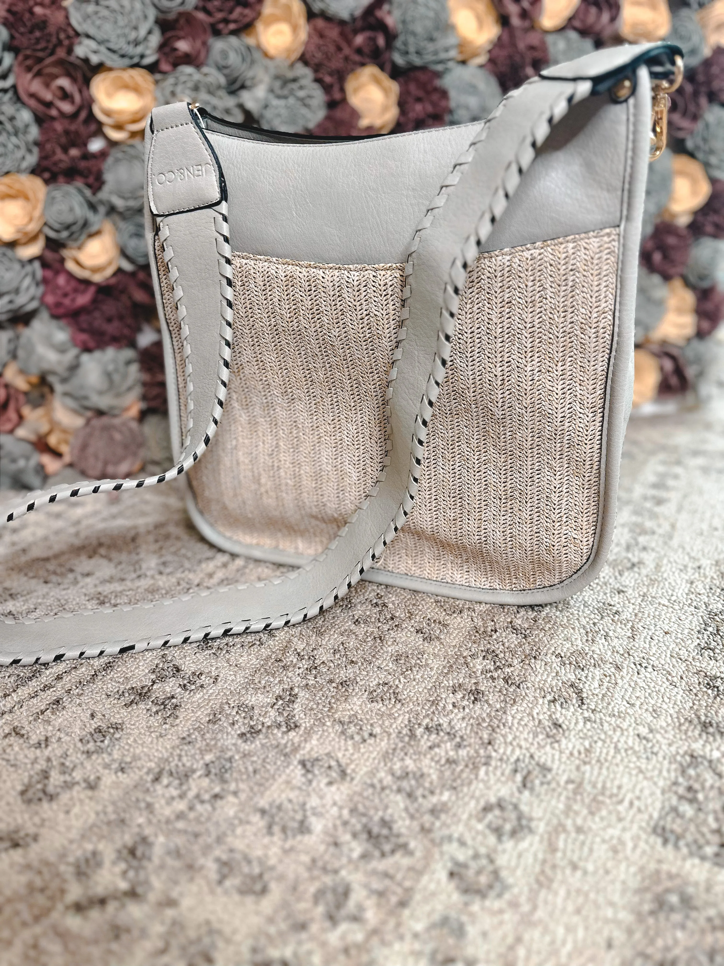 Woven Whisper Crossbody