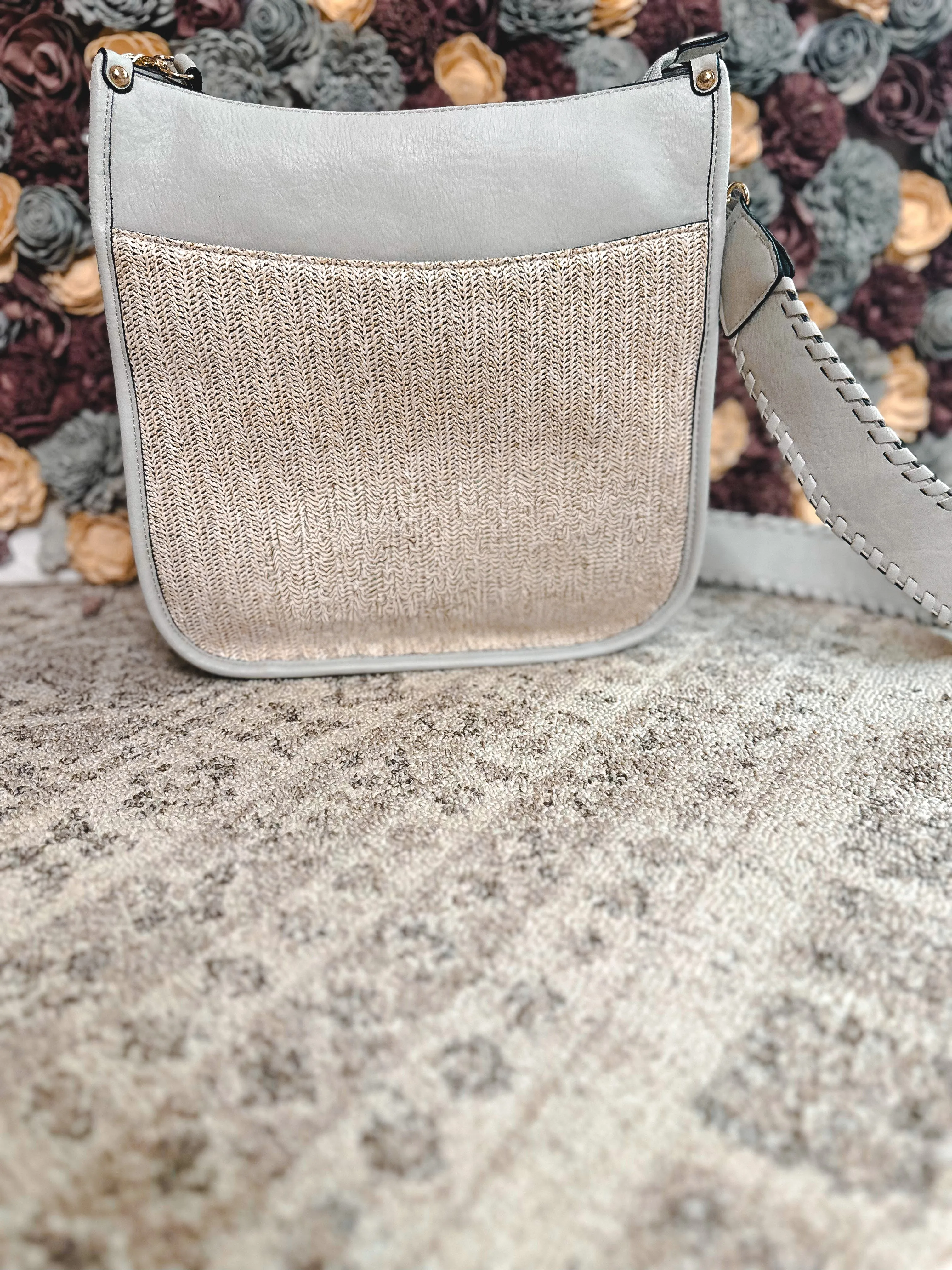 Woven Whisper Crossbody