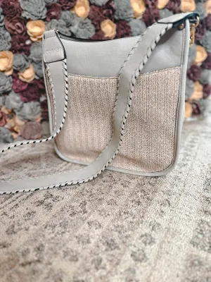 Woven Whisper Crossbody