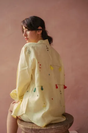 Yellow Linen Shirt