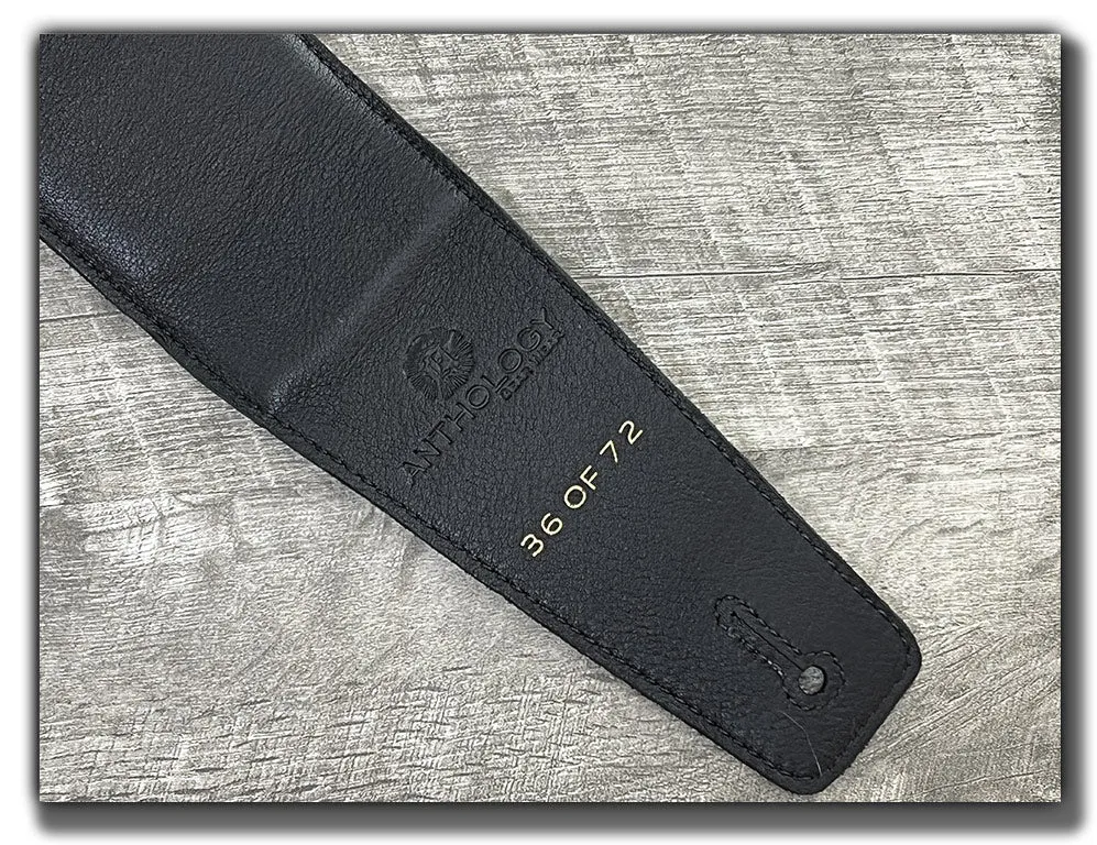 Zuma - Tobacco Leather Guitar Strap - Numbered Limited Edition